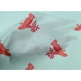 thumbnail image 4 of oneOone Cotton Poplin Fabric Bird Block Printed Craft Fabric BTY 56 Inch Wide, 4 of 4