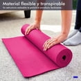 thumbnail image 2 of Tapete Yoga Pilates Fitness BLOSOOM 10mm Grosor Rosa, 2 of 5