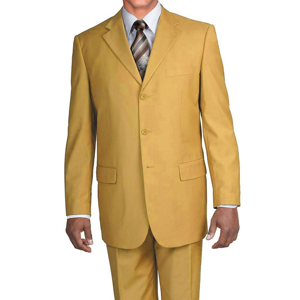 Suit USA Men's 3 Button Single Breasted Dress Suits , 14 Colors
