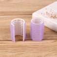 thumbnail image 4 of Mode Femmes 2 Pcs Rouleau à Cheveux Boucleurs pour Double Couche Auto-Adhésif Outils de Coiffure Boucleurs pour Rideau de Coiffure, 4 of 5