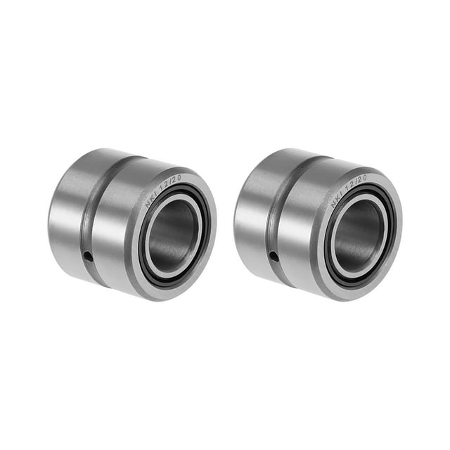 NKI12/20 Machined Ring Needle Roller Bearing with Inner Ring, 12mm I.D., 24mm OD, 20mm Width 2pcs