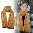 thumbnail image 2 of Universal Smart Heating Scarf and Hand Warmer Set for Indoor and Outdoor Winter Use, 2 of 5