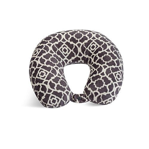 Charcoal Worlds Best Feather Soft Microfiber Neck Pillow I Love Canada