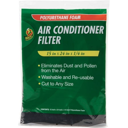 Duck Brand Air Conditioner Filter, 24 in. x 15 in. x .25