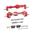 thumbnail image 3 of Xuanheng Front and Rear Axle Set Complete Axle Set for C8815 1:10 Scale Vehicles Red, 3 of 8