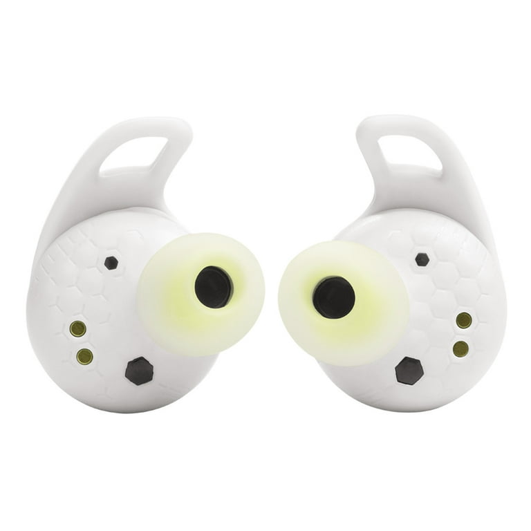 Noise Adaptive JBL Cancelling with Aero Wireless True Reflect (White) Earbuds