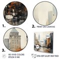 thumbnail image 3 of Designart "Neutral Hue Skyline Art" Skyscrapers Canvas Prints, 3 of 7