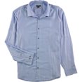 thumbnail image 1 of Alfani Vesper Twill Button Up Camisa para hombre, azul, XX-Large, 1 of 1