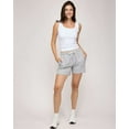 thumbnail image 3 of Real Essentials 3 Pack:Women's Fleece Casual Sweat Shorts - Athletic, Running, Yoga, Lounge Shorts with Pockets (Plus Size), 3 of 5