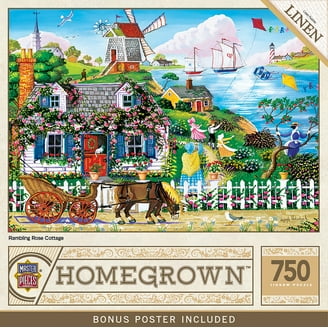 MasterPieces 750 Piece Jigsaw Puzzle Folk Art by Art Poulin - On