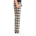 thumbnail image 2 of At The Buzzer Mens Solid Poplin Pajama Pants with Pockets, 2 of 2