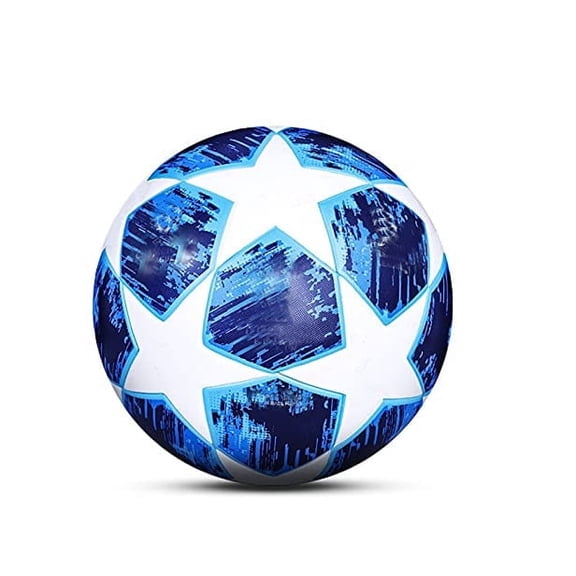 1Pc Classic Size 5 Soccer Ball, Handmade PU Leather Soccer Ball, Durable Kicking Outdoor Sports Training Game Football,Football 2022/2023 Game Football Lover Birthday Gift Standard Size 5 Soccer