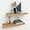 Oak, variant on Oak Floating Shelves for Wall，24in Wall Mounted Display Ledge Shelves Perfect for Bedroom, Bathroom, Living Room and Kitchen Decoration Storage (Oak, Set of 2)