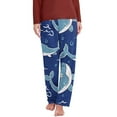 thumbnail image 4 of SOOMLON Womens Pajama Pants Comfy Funny Graphic Pajama Bottoms Adult Tall Warm Winter Lounge Sleepwear Night Pants Stretchy Soft Straight Leg Pants Loungewear Colorful XL, 4 of 6