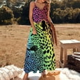 thumbnail image 2 of Animal Print Patterns Sleeveless Dress for Women Clothing Female Women's Summer Skirt, 2 of 7