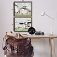 thumbnail image 4 of Stupell Industries Contemporary Cluster of Houses View Brown 2pc Floating Frame Art Set, 21 x 17 each, by Ethan Harper, 4 of 8