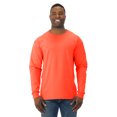 thumbnail image 1 of Jerzees Mens DRI-POWER Active Long Sleeve Crew T-Shirt, 2X, Burnt Orange, 1 of 1