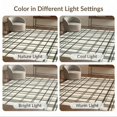 thumbnail image 7 of ODIKA Plaid Striped Farmhouse Grid Ticking Bands Checkered Fireplace Non-Slip Chair-Friendly Floor for Dining Room, Under Table, Office, 7 of 7