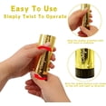 thumbnail image 3 of Confetti Poppers Cannons for Wedding Birthday Graduation Baby Shower Anniversary Christmas New Year's Kids Fun Party Supplies Decorations and Favors (Gold), 3 of 4