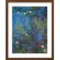 thumbnail image 2 of Art.com Nympheas, 1914-17 Giclee Print by Claude Monet, Brown Frame Wall Art, 17" x 21", 2 of 5