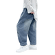 thumbnail image 3 of Kid's Denim Pants Boys' Cartoon Letter Jeans Girls' Casual Trousers Spring and Autumn Children's Clothing 1-6 Years, 3 of 6