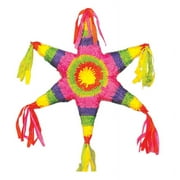 6-Point Multicolored Fiesta Star Pinata