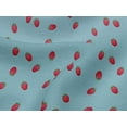 thumbnail image 4 of oneOone Viscose Jersey Fabric Raspberry Fruit Decor Fabric Printed BTY 60 Inch Wide, 4 of 5