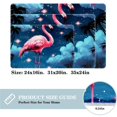 thumbnail image 2 of Flamingo Polyester Indoor Mat Office Floor Mat Non-Slip Machine Washable, 2 of 6