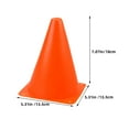 thumbnail image 2 of WHAMVOX  16 Pcs Road Cones for Football Training Skate Soccer Obstacle, 2 of 8