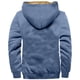 thumbnail image 3 of Men's Color Block Jacket Men's Spring And Autumn Casual Trend Zipper Hooded Jacket 4XL, 3 of 3