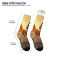 thumbnail image 2 of Goofa Country Farm Morning Rooster Pattern Children's Crew Socks, Kids' Daily Wear and Sports Socks, Breathable Socks, Sports Socks, Moisture-Wicking Socks for Children, 2 of 6