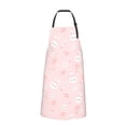 thumbnail image 2 of Pofeuu Cute Bunny Print Waterproof Apron with Pockets Adjustable Cooking Aprons Kitchen Bib for Baking Household Cleaning, 2 of 8