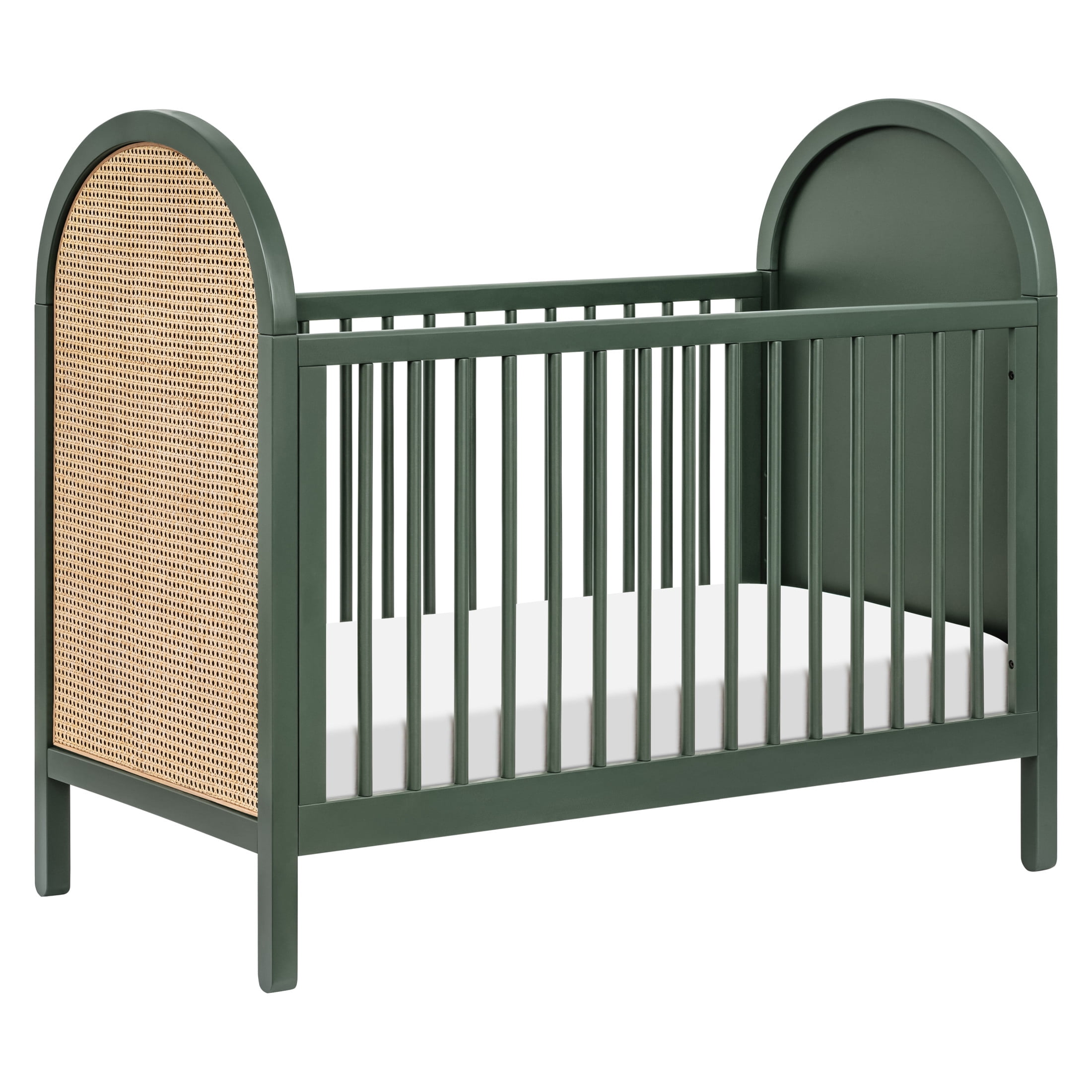 Babyletto Bondi Cane 3-in-1 Convertible Crib with Toddler Bed Conversion Kit