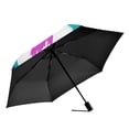 thumbnail image 2 of FORMRS Travel Umbrella Folding Auto Open Close Windproof Rain UV Protection, Abstract Drawing, 2 of 8