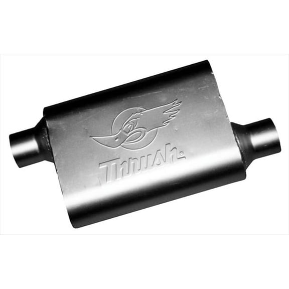 17659 Welded Muffler Inlet & Outlet 2.5 In.