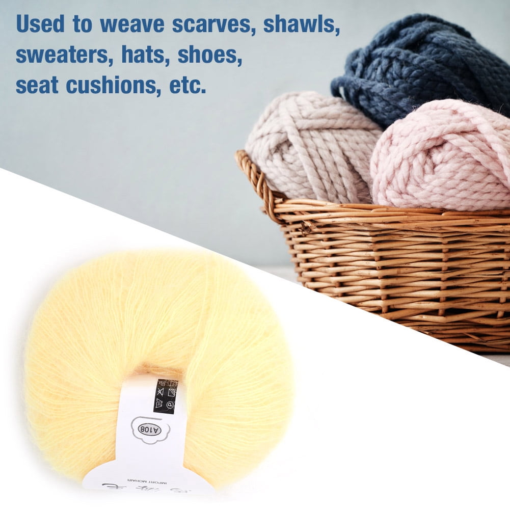 Tebru Warm Angola Mohair ,Popular Soft Mohair Pashm Knit Angora Long