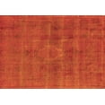 thumbnail image 1 of Ahgly Company Indoor Rectangle Oriental Orange Industrial Area Rugs, 7' x 10', 1 of 4