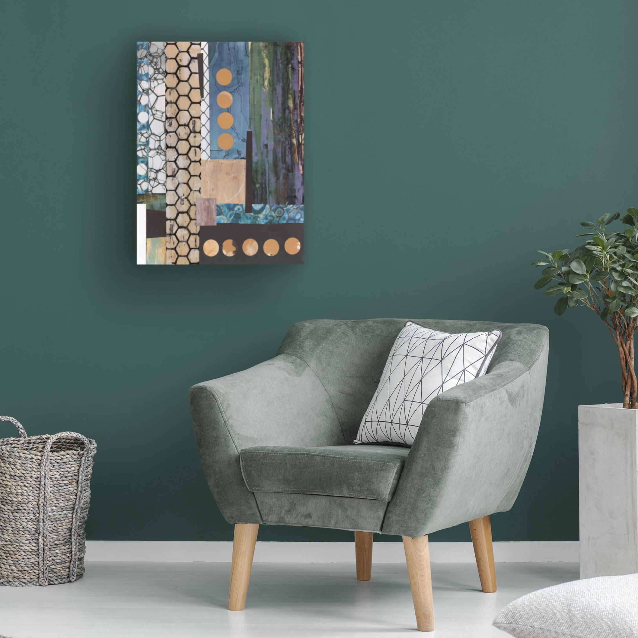 Trademark Fine Art Natalie Avondet Mashup II Canvas Wall Art