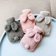 thumbnail image 4 of Bolsa de agua caliente de peluche de conejo para hombres y mujeres, bolsa de agua caliente de 1000 ml para otoño/invierno, 4 of 5