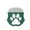Olive Green, variant on Hennt Pet Tear Stain Comb, Cat & Dog Flea Comb with Cute Paw Print, 4 Colors