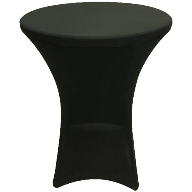 Gowinex Black 28 X 43 Inches Tail, 28 Inch Round Table Cover