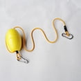 thumbnail image 4 of 2x Correa de accesorio flotante de línea de remolque de kayak elástica con boya pequeña y clips Cola Línea de lanzamiento de remolque de kayak, 4 of 8
