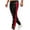 Red(New), variant on PNTUTB Men's Casual Loose-Fit Solid-Color Elastic Waistband Comfortable Breathable Athletic Pants