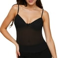 thumbnail image 1 of Top con tirantes finos y peplum para mujer - Camisola sin mangas, fluida y con espalda descubierta, 1 of 4