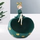 thumbnail image 1 of Caja de Almacenamiento de Entrada de Soporte de Gabinete de Esculturas de Estatuilla de Estatuas de Resina para Niña , Verde Macarena estatuas de escritorio, 1 of 8