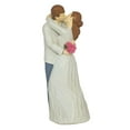 thumbnail image 4 of Estatua de pareja de enamorados, figura de resina, adorno de escritorio, coleccionable, regalo de boda Pareja de besos, 4 of 9