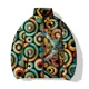 thumbnail image 2 of Chaqueta holgada de algodón de invierno para hombre, abrigo para hombre, estampado abstracto de monstruo tuerto, ropa para hombre, chaquetas, abrigos, 2 of 5