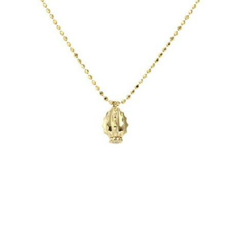 Pre-Owned Cartier Cactus K18YG Yellow Gold Necklace (Good)