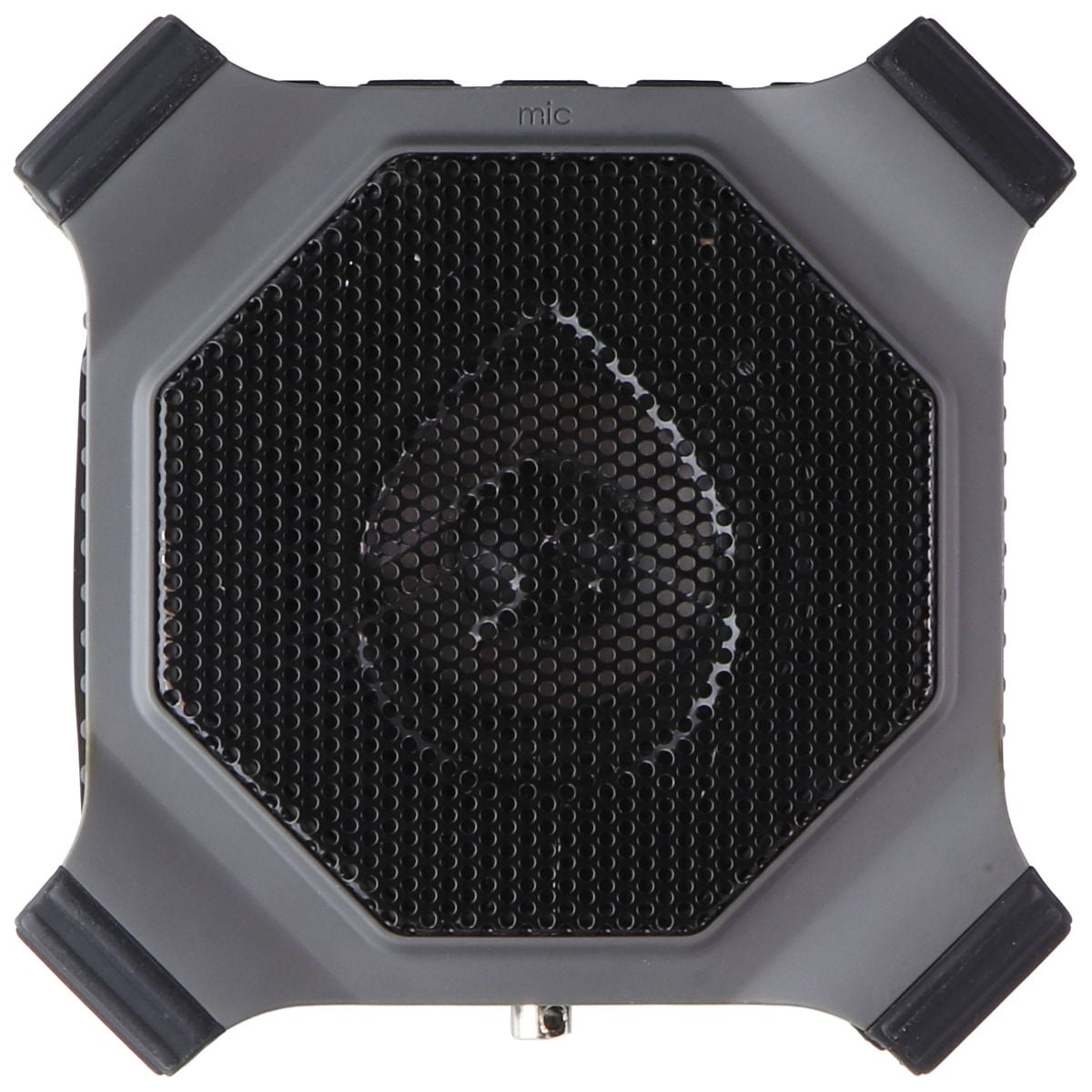 ECOXGEAR EcoEdge+ Waterproof Bluetooth LED Lit Speaker - Gray (Very Good)