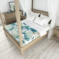 thumbnail image 2 of Housse de Couette Teal for Two Too / Très Grand, Grand, Full, Simple, 2 of 7
